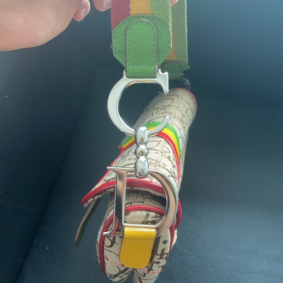 Dior Rasta Jamaican Special Edition Saddle Bag - Picture 12 of 12